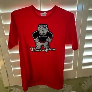 Champion college bulldogs tshirt